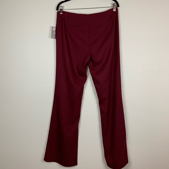 NWT Anthropologie Elevenese Red Sailor Brighton Flare Pants - Picture 7 of 7